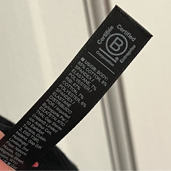 #111 ATHLETA BLACK SKYWAY FLUTTER SLEEVE TEE XL ATHLETIC TOP - Picture 6 of 6